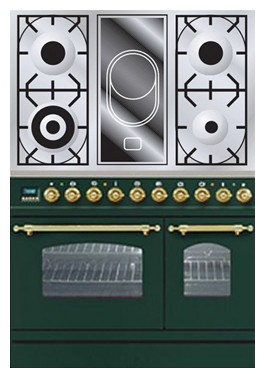 रसोई चूल्हा ILVE PDN-90V-MP Green तस्वीर, विशेषताएँ