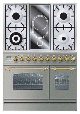 Kitchen Stove ILVE PDN-90V-MP Stainless-Steel Photo, Characteristics
