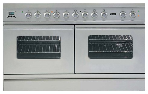Kitchen Stove ILVE PDW-1207-MP Stainless-Steel Photo, Characteristics