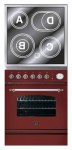 Kitchen Stove ILVE PE-60N-MP Red 60.00x87.00x60.00 cm