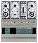 Кухонная плита ILVE PF-1207-VG Stainless-Steel 120.00x87.00x60.00 см