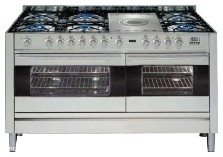 रसोई चूल्हा ILVE PF-150S-VG Stainless-Steel तस्वीर, विशेषताएँ