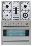 Σόμπα κουζίνα ILVE PF-90-VG Stainless-Steel 90.00x87.00x60.00 cm