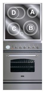 Kitchen Stove ILVE PI-60N-MP Stainless-Steel Photo, Characteristics