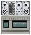 Kitchen Stove ILVE PL-120B-VG Stainless-Steel 120.00x87.00x60.00 cm