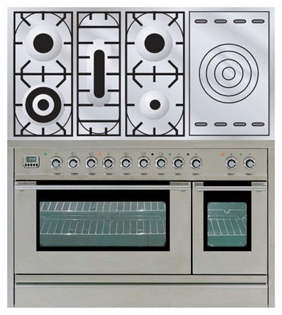 Кухонна плита ILVE PL-120S-VG Stainless-Steel фото, Характеристики