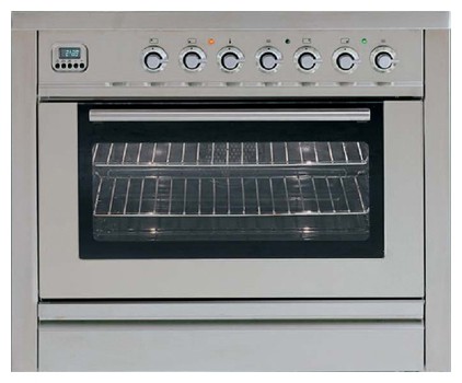 Fogão de Cozinha ILVE PL-90-VG Stainless-Steel Foto, características