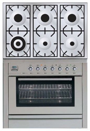 Кухонна плита ILVE PL-906-VG Stainless-Steel фото, Характеристики
