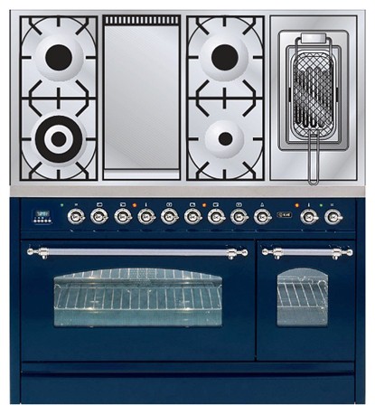 Кухонна плита ILVE PN-120FR-MP Blue фото, Характеристики