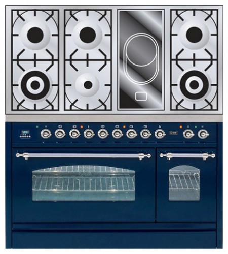 Estufa de la cocina ILVE PN-120V-MP Blue Foto, características