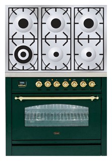 Кухонная плита ILVE PN-906-VG Green Фото, характеристики