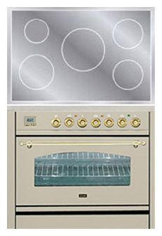 रसोई चूल्हा ILVE PNI-90-MP Antique white तस्वीर, विशेषताएँ
