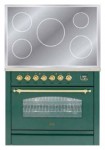 厨房炉灶 ILVE PNI-90-MP Green 90.00x85.00x60.00 厘米
