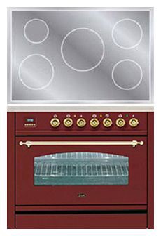 Soba bucătărie ILVE PNI-90-MP Red fotografie, caracteristici