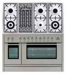 Kitchen Stove ILVE PSL-120B-VG Stainless-Steel 120.00x85.00x60.00 cm
