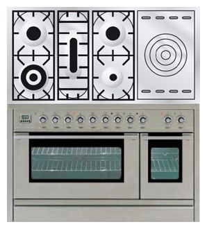 Кухонная плита ILVE PSL-120S-MP Stainless-Steel Фото, характеристики