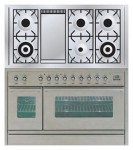 Fornuis ILVE PSW-120F-VG Stainless-Steel 120.00x85.00x60.00 cm