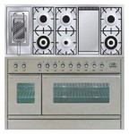 Kitchen Stove ILVE PSW-120FR-MP Stainless-Steel 120.00x85.00x60.00 cm