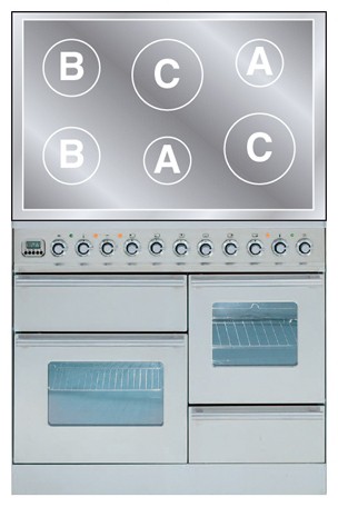 Кухонная плита ILVE PTWI-100-MP Stainless-Steel Фото, характеристики