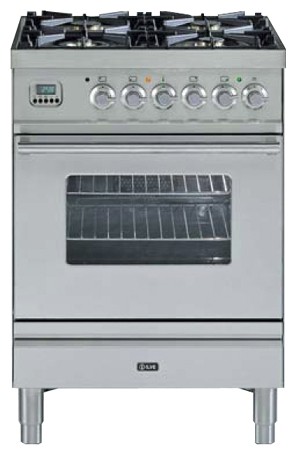 Kitchen Stove ILVE PW-60-VG Stainless-Steel Photo, Characteristics