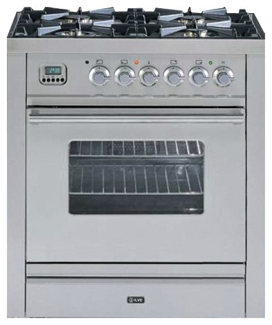 Kitchen Stove ILVE PW-70-VG Stainless-Steel Photo, Characteristics