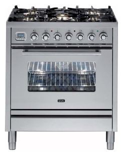 Kitchen Stove ILVE PW-76-VG Stainless-Steel Photo, Characteristics