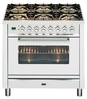 Kitchen Stove ILVE PW-906-VG Stainless-Steel Photo, Characteristics