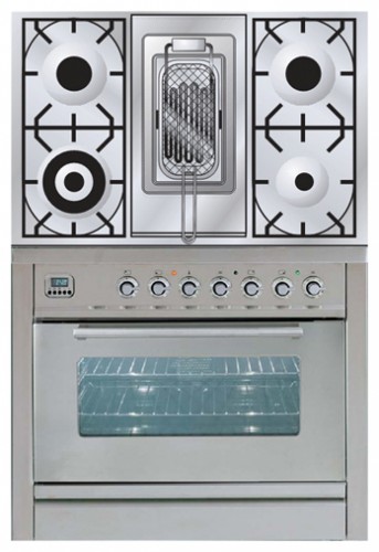 Кухонная плита ILVE PW-90R-MP Stainless-Steel Фото, характеристики