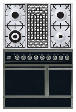Кухонная плита ILVE QDC-90B-MP Matt Фото, характеристики