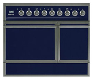 Estufa de la cocina ILVE QDC-90F-MP Blue Foto, características