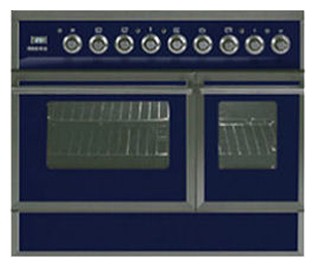 Estufa de la cocina ILVE QDC-90FW-MP Blue Foto, características
