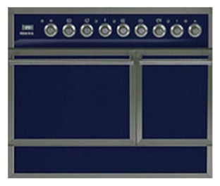 Kitchen Stove ILVE QDC-90R-MP Blue Photo, Characteristics