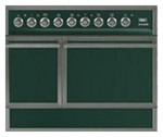 Kitchen Stove ILVE QDC-90R-MP Green 90.00x87.00x60.00 cm