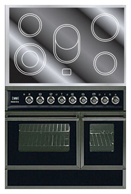 厨房炉灶 ILVE QDCE-90W-MP Matt 照片, 特点