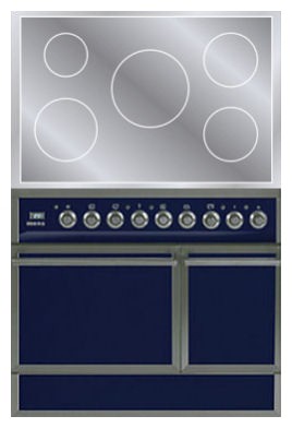 Estufa de la cocina ILVE QDCI-90-MP Blue Foto, características