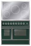 厨房炉灶 ILVE QDCI-90W-MP Green 90.00x85.00x60.00 厘米