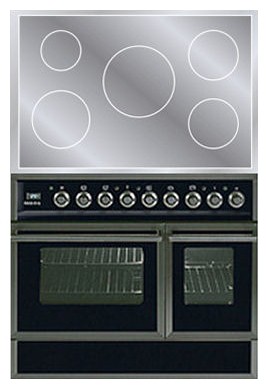 रसोई चूल्हा ILVE QDCI-90W-MP Matt तस्वीर, विशेषताएँ