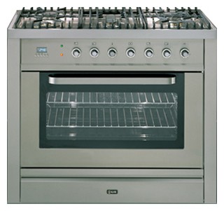 Kitchen Stove ILVE T-906L-VG Stainless-Steel Photo, Characteristics