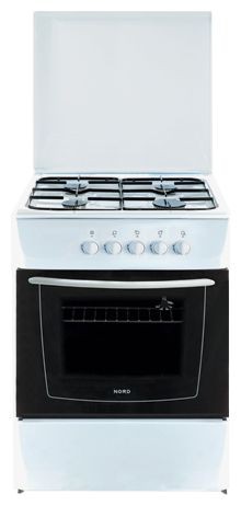 Кухонная плита NORD ПГ4-200-5А WH Фото, характеристики