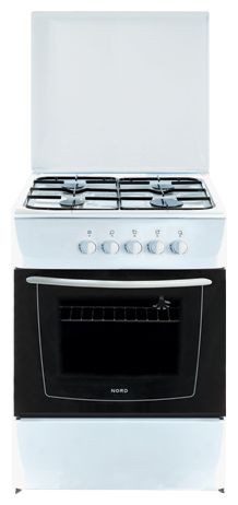 Кухонная плита NORD ПГ4-200-7А WH Фото, характеристики