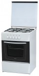 Kitchen Stove NORD ПГ4-204-7А WH 60.00x85.00x60.00 cm