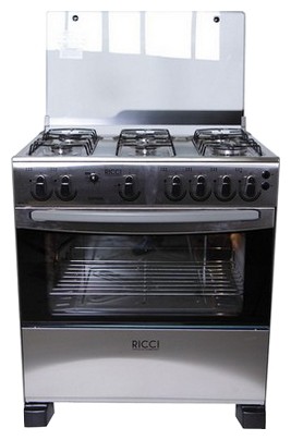 Σόμπα κουζίνα RICCI SAMOA 6013 INOX φωτογραφία, χαρακτηριστικά