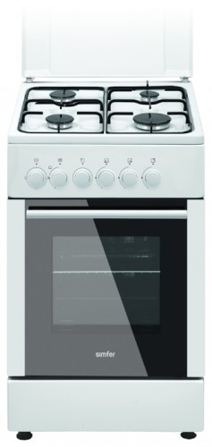Virtuvės viryklė Simfer F55EW43001 nuotrauka, Info