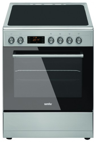 厨房炉灶 Simfer F66EW06001 照片, 特点