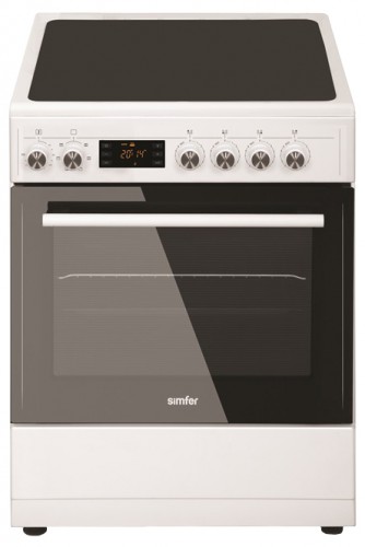 厨房炉灶 Simfer F66VW06001 照片, 特点