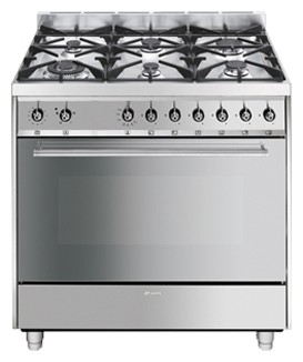 Кухонная плита Smeg C9GVXI Фото, характеристики