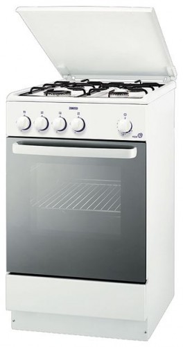 रसोई चूल्हा Zanussi ZCG 560 GW तस्वीर, विशेषताएँ
