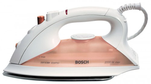 Besi melicinkan Bosch TDA 2430 Sensixx cosmo foto, ciri-ciri