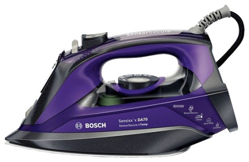 Silitysrauta Bosch TDA 703021I Kuva, ominaisuudet