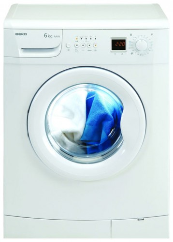 वॉशिंग मशीन BEKO WMD 66085 तस्वीर, विशेषताएँ